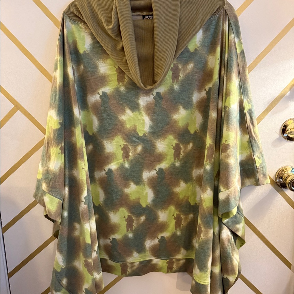 Her Universe Plus Size Princess Leia Endor Poncho or Skirt